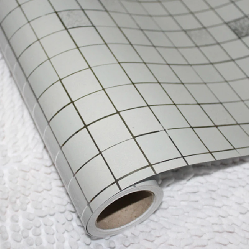 JX-LCLYL Waterproof Self-adhesive Mosaic Wall Paper Tile Sticker Contact Paper Bathroom