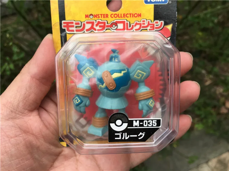 Takara Tomy Покемон, Монстр Коллекция мини-фигурка 1," Goloog/Golurk M-035 игрушка Новинка