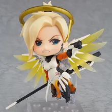 Аниме игра OW Nendoroid 790 милые Kawaii Мерси 10 см фигурка игрушки