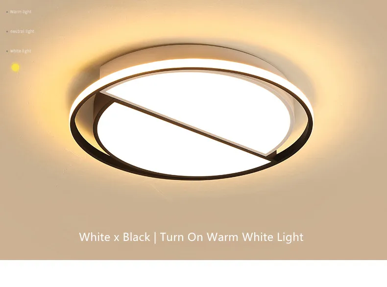 Modern Round Iron Living Room Chandelier Fixtures LED Lustre Bedroom Restaurant Dimmable Chandeliers Lighting Lampara Techo 11