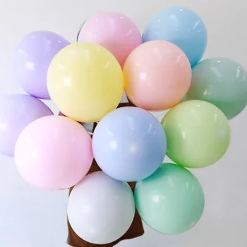 

10pcs Pastel Latex Balloon Assorted Macaron Candy ColorParty Balloons for Wedding Baby Shower Graduation Kids Birthday Party