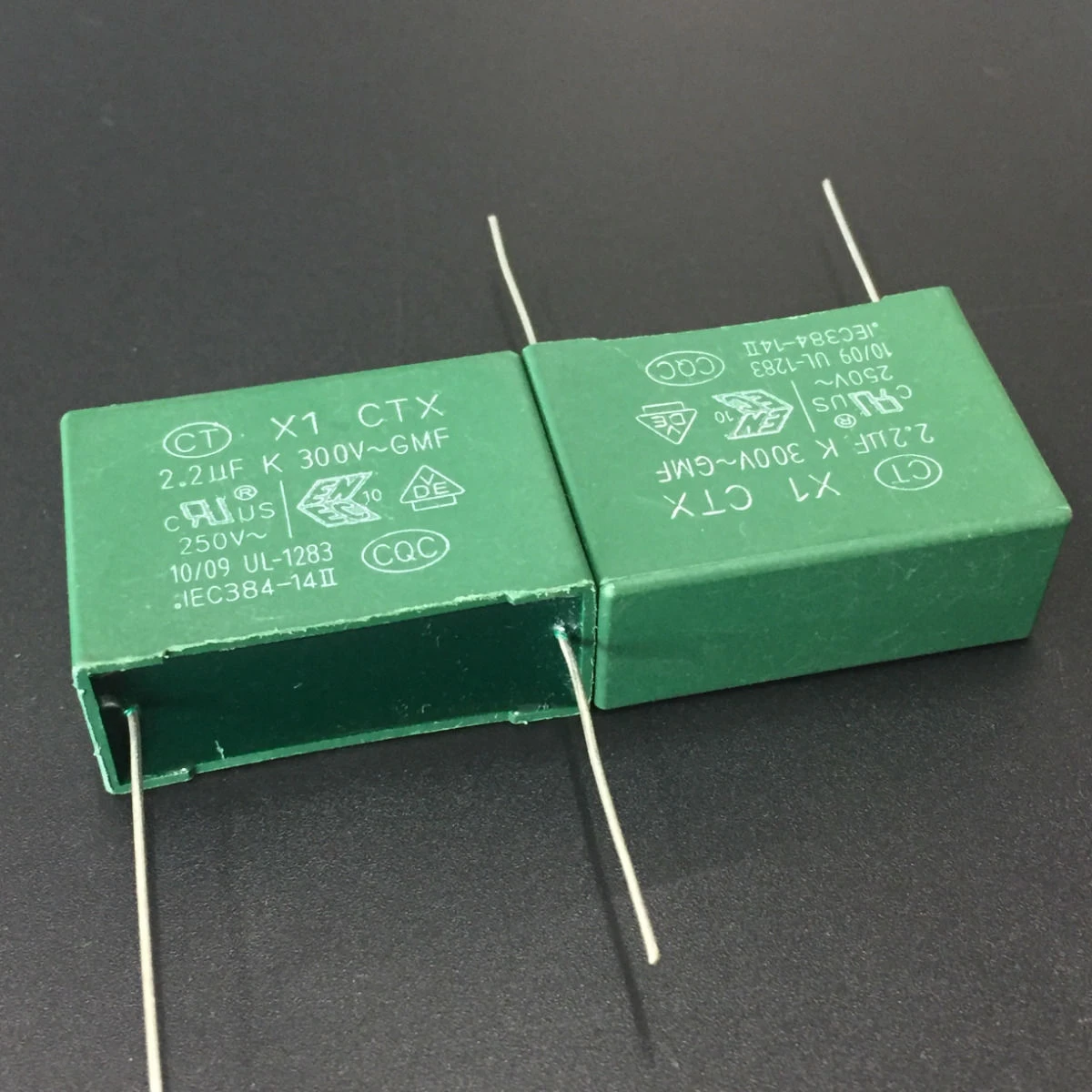 3pcs X1 Safety Capacitor 300vac 225 K 225k 10 2.2uf 300v Pitch 30mm