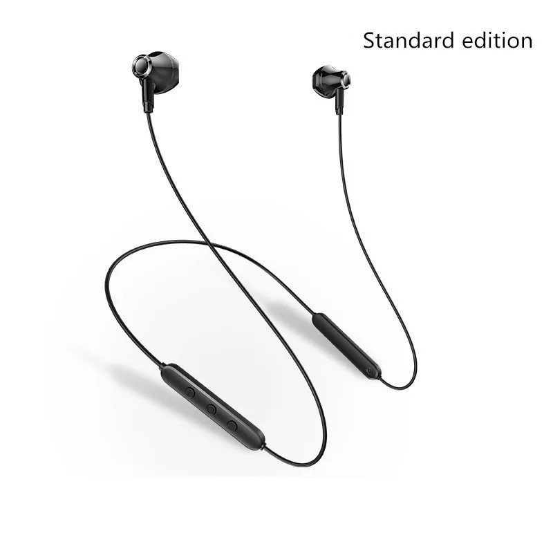 Black 1 Мини Bluetooth наушники беспроводные стерео бас наушники IPX5 спортивные водонепроницаемые наушники гарнитура с микрофоном для всех смартфонов sw - Цвет: Black 1