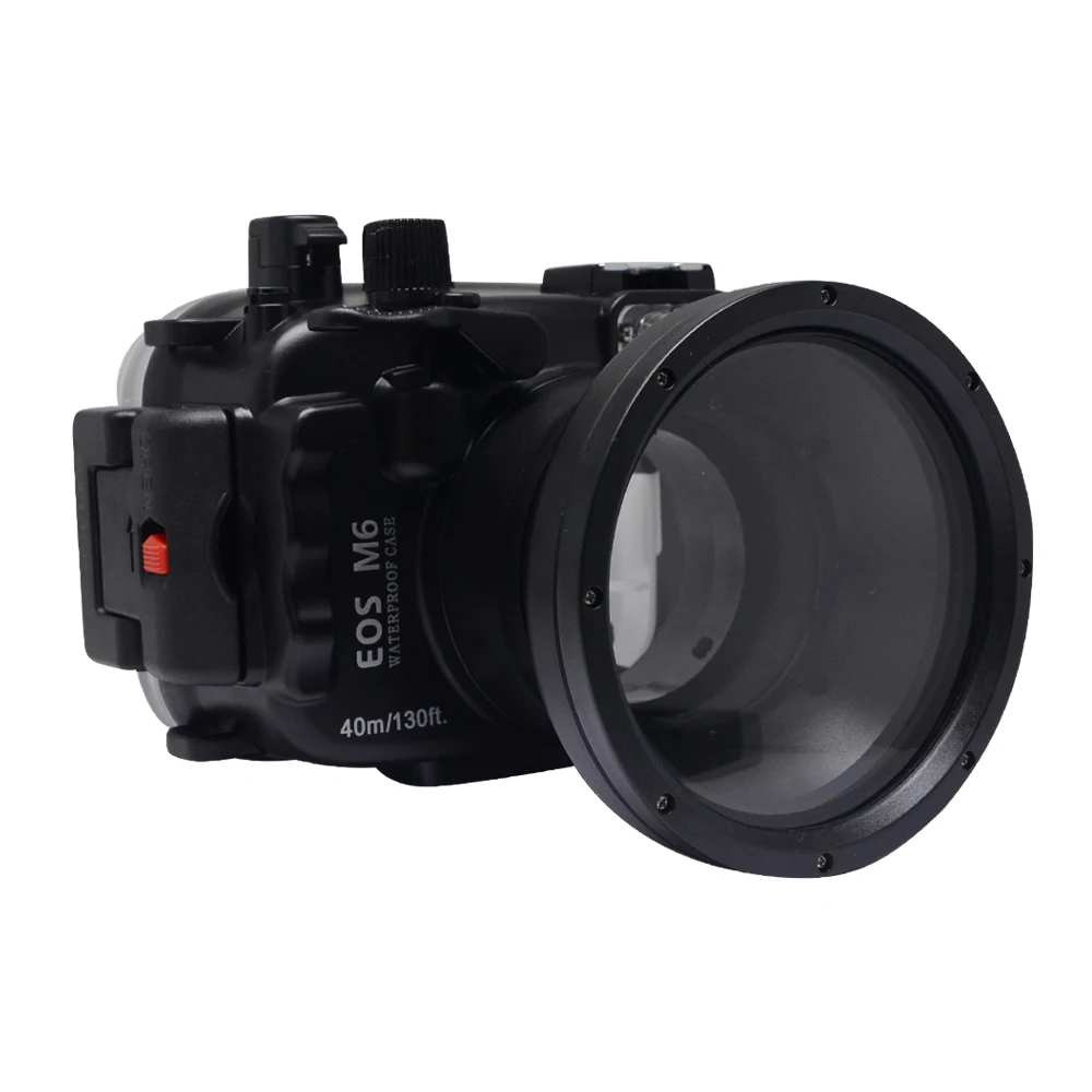 Водонепроницаемый корпус для подводной камеры Mcoplus Canon M6 40 м/130 футов EOS M6|Сумки