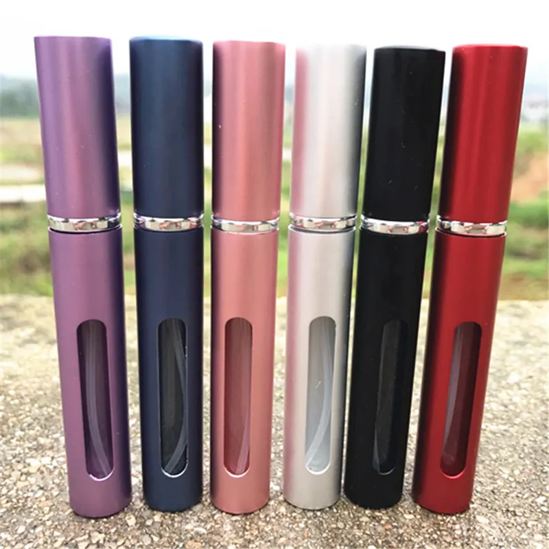 4ml Aluminum Fine Fragrance Sprayer Perfume Atomizer Refillable Essential Oil Bottle Cosmetic Container 10pcs/lot P100 | Красота и