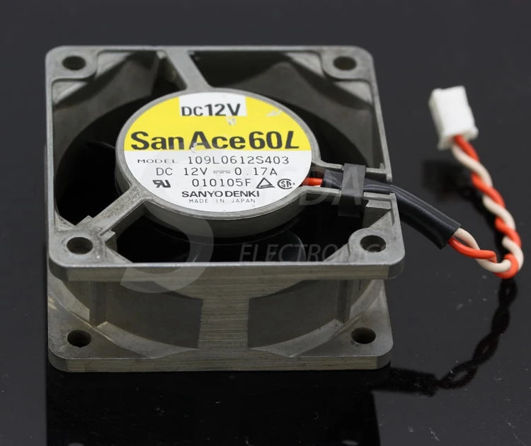Для Sanyo 109L0612S403 6025 60 мм 6 см DC 12V металлическая рамка инвертор осевого охлаждения
