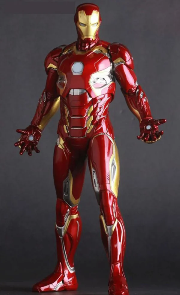 

Iron Man Mark XLV MK45 1/6 scale painted PVC Action Figure Collectible Model Toy 12" 30cm gifts