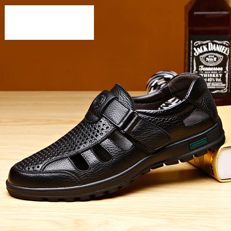 الرجال الصنادل جلد طبيعي الصيف السدادات الجوف تنفس هوك حلقة المشي الصنادل للرجال دافئ البني الأحذية الذكور ساندليس الرجال الصنادل جلد طبيعي الصيف السدادات الجوف تنفس هوك حلقة المشي الصنادل للرجال دافئ البني الأحذية الذكور ساندليس