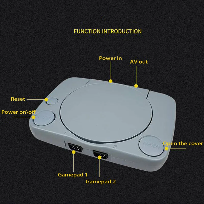 Игровая расширяемая Мини Ретро ТВ Видео игровая консоль 2 геймпада+ 1 игровой пистолет встроенный 22+ 500 Классический игровой плеер AV выход