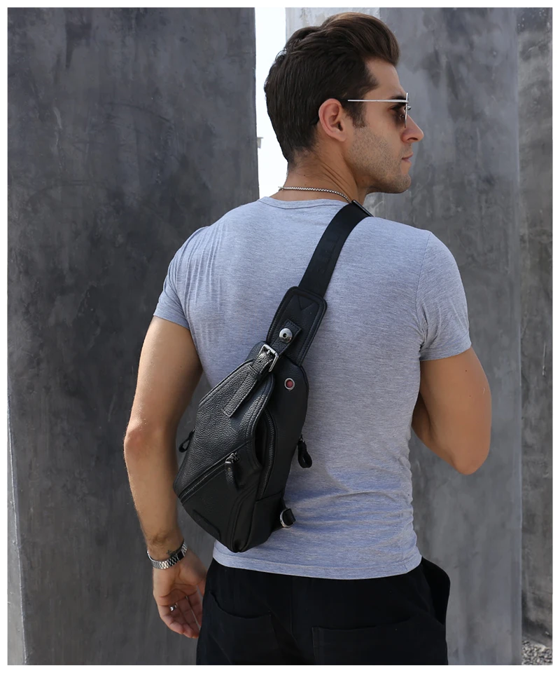 BULLCAPTAIN, мужские сумки на плечо, брендовые, повседневные, сумки-мессенджеры, модные, натуральная кожа, мужские, через плечо, нагрудная сумка, мужская кожаная сумка
