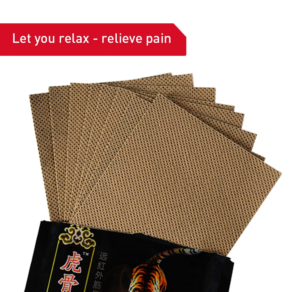 Sumifun, 24 шт./3 упаковки, тигровый бальзам, пластырь для суставов, для спины, шеи, мышечный артрит, китайские травы, медицинский пластырь D1543