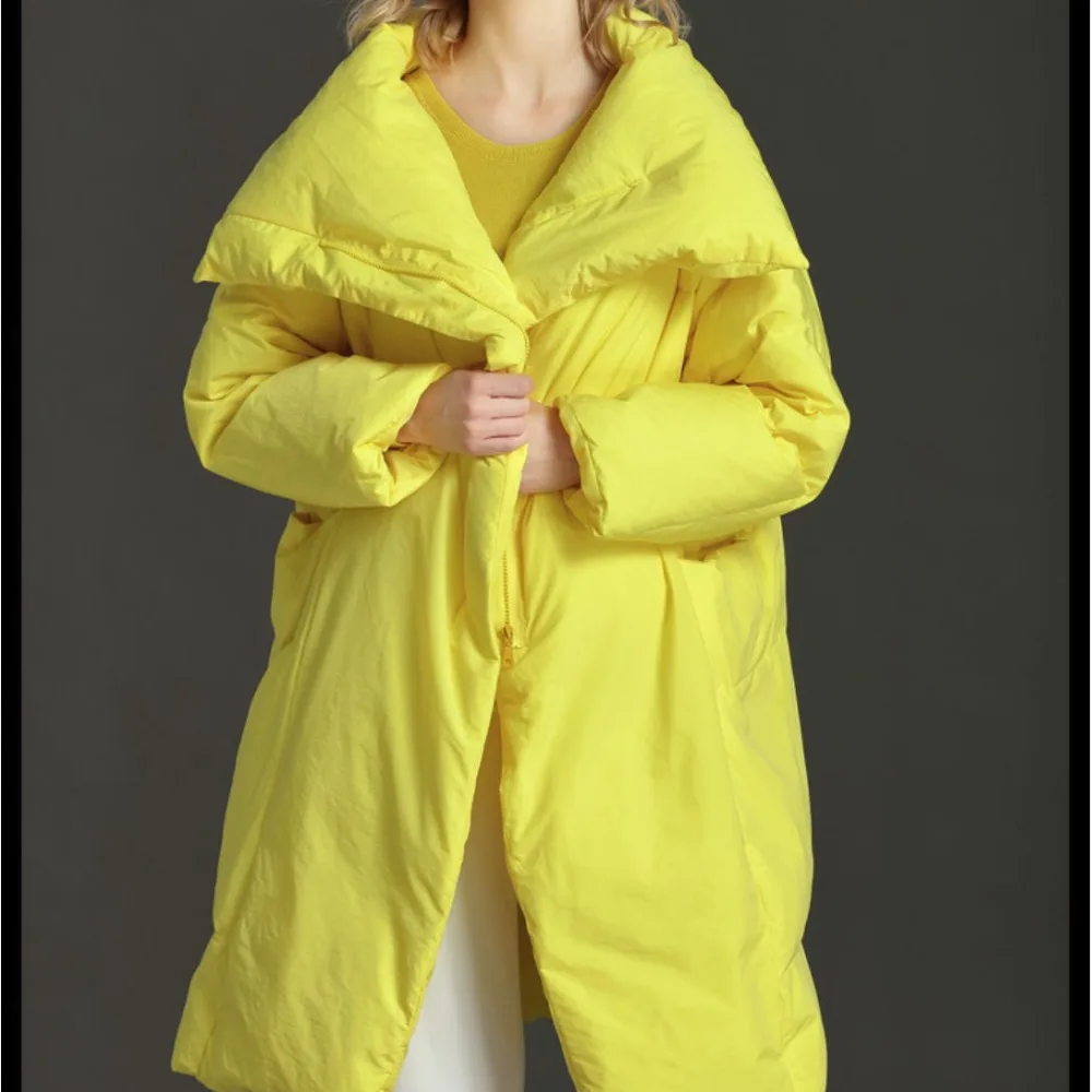 

2019 New Women's Down Jacket European And American Fashion New Long Down Jacket