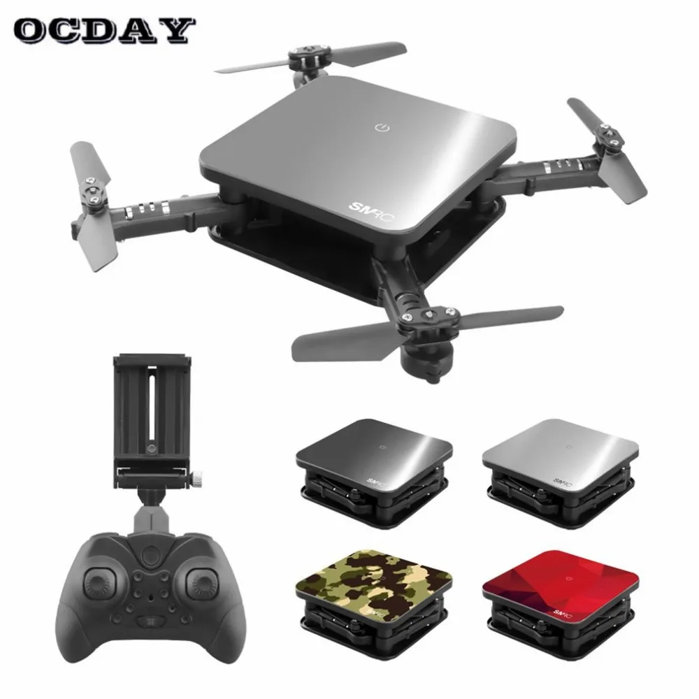 

SMRC S1 RC Foldable Mini Headless Mode Drone Quadcopter Aircraft with/without 30W/720P WIFI HD Camera Altitude Hold RC Model Toy