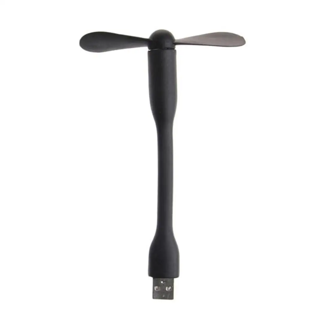 

New PVC Flexible Portable Mini USB Fan for Laptop Desktop Computer