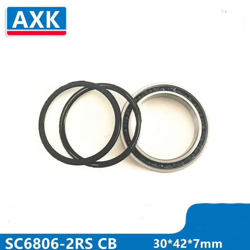 

Free Shipping Sc6806-2rs 30*42*7 Mm 1pcs Abec-3 Stainless Ceramic Si3n4 Ball Bearing For Bicycle Bb30 Bottom Bracket