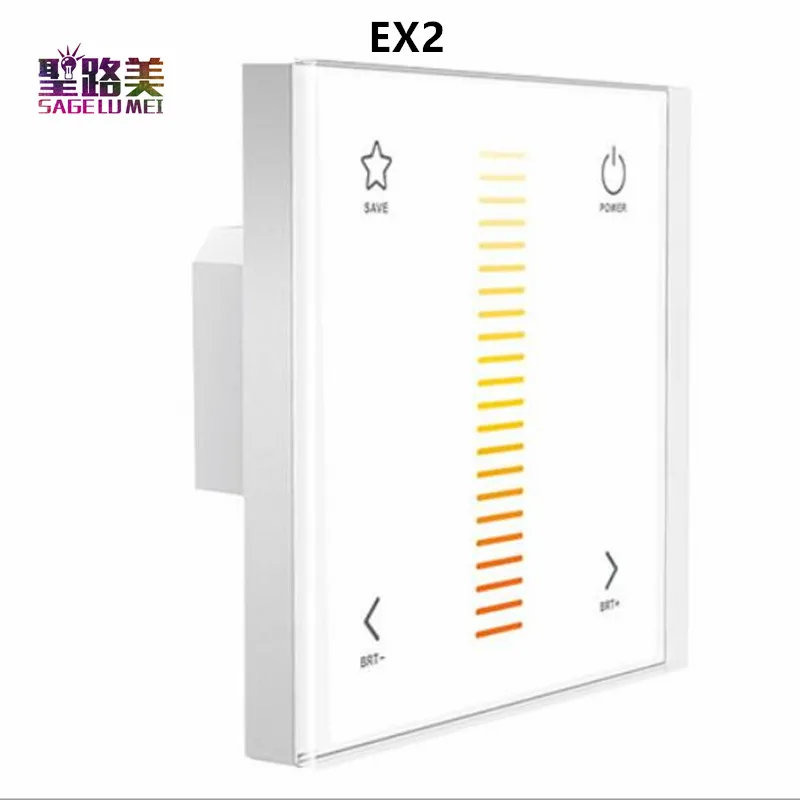 EX1/EX1S/EX2/EX3/EX3/EX4/EX4S AC100V 240V РФ 2 4 GHZ приглушить/КТ/RGB настенный светодиодный