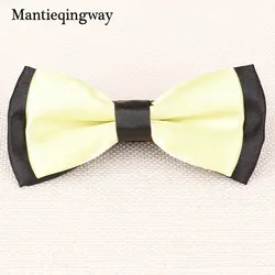 Mantieqingway/детский праздничный галстук-бабочка из полиестерна, детский Одноцветный галстук-бабочка для мальчиков и девочек, Свадебный