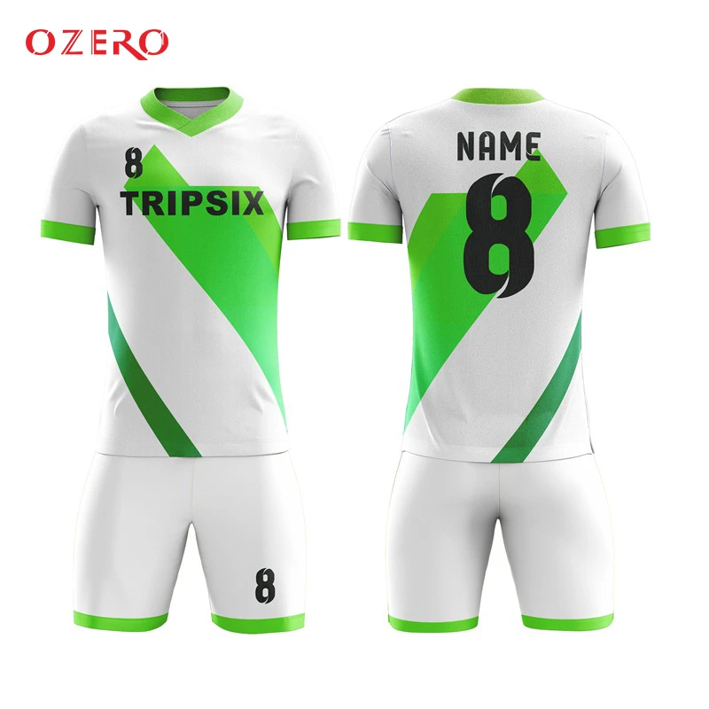 striped soccer jersey