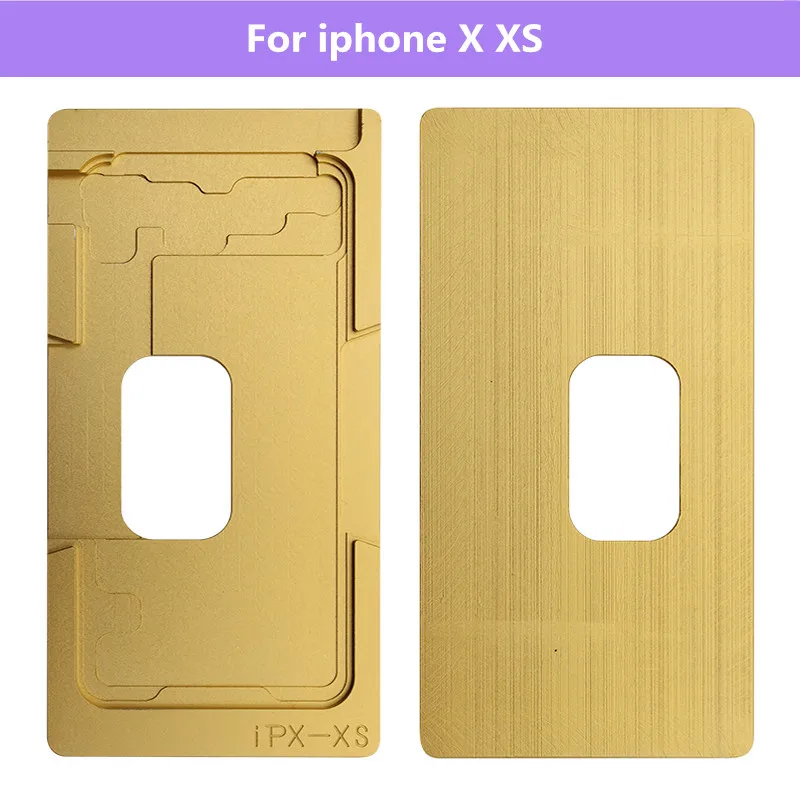 Передняя стеклянная/w рамка lcd позиционная Форма для iphone 6 6S 6P 6SP 8 8P X XS XR XS MAX Выравнивание Плесень расположение формы для iphone X XS