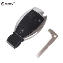 Пульт дистанционного управления KEYYOU с 3 кнопками умный дистанционный ключ 315 МГц для BENZ 2000+ Автомобильный ключ без ключа Fobik NEC BGA Sytle