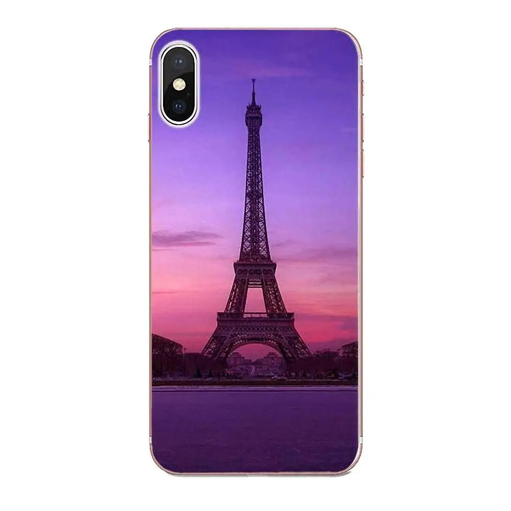 Мягкий термополиуретановый чехол для Xiaomi Redmi Mi Note 7 8 9 SE Pro Lite Go Play Франция Париж