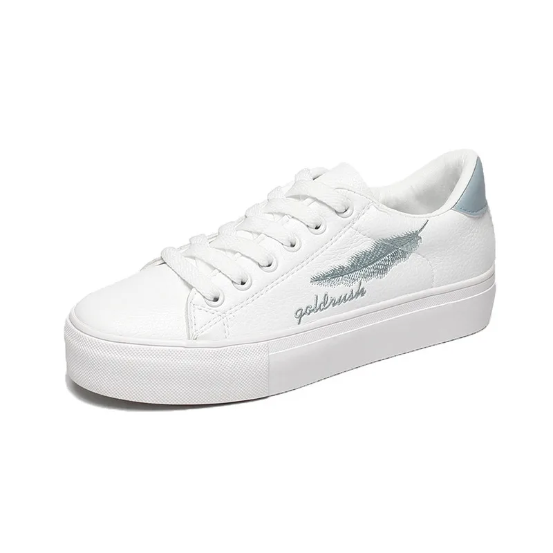 

Women White Skateboarding Shoes Sneakers Leisure Indoor Outdoor Lace-up Sneakers Women Low Beginner golden gooses shoes 35-40 R