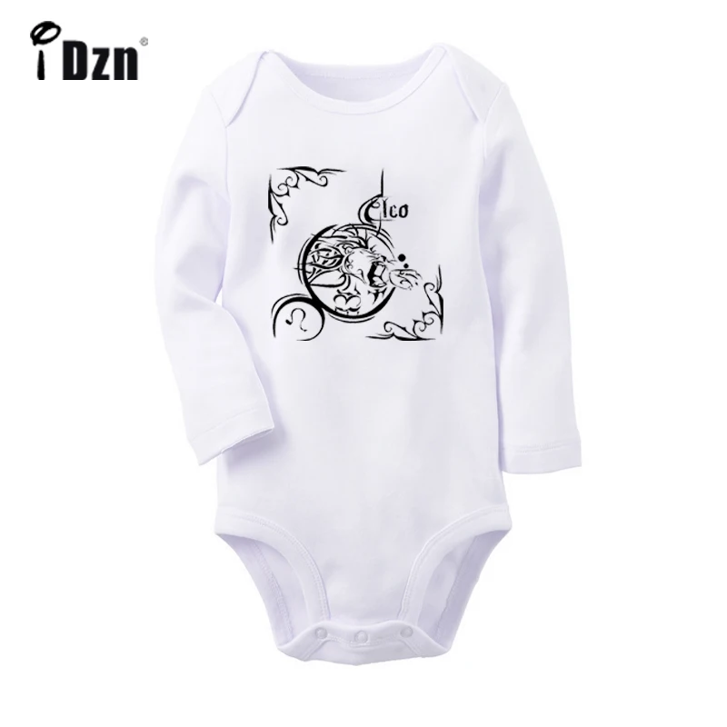 Constellation Leo Tattoo Design Newborn Jumpsuit Baby Rompers Bodysuit Clothes 