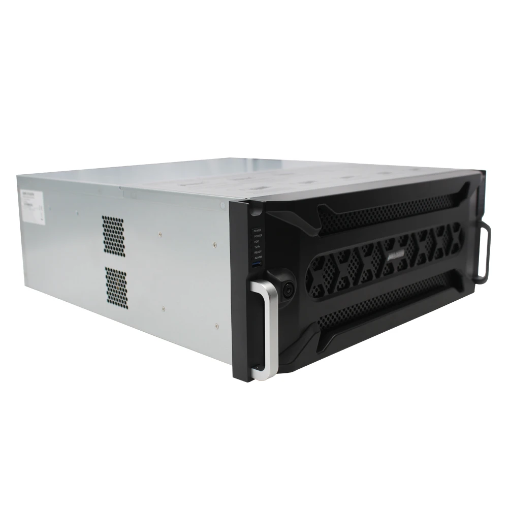 Hikvision Super 4K 128CH NVR DS 96128NI I24 128 канальный с 24 SATA интерфейсом 2 HDMI выход до 12