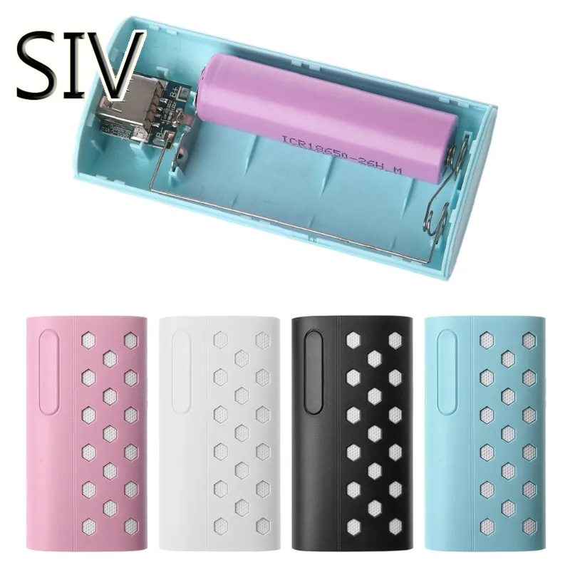 

SIV Battery Storage Box USB 2X18650 Battery Charger Holder Power Bank Box Shell Storage Case DIY Kit