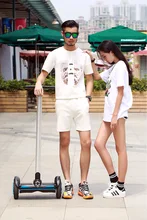 2016 Newest 2 wheels 8 inch F1 tire Self Balancing Electric Scooters hoverboard with handle bar perfect for outdoor sport key