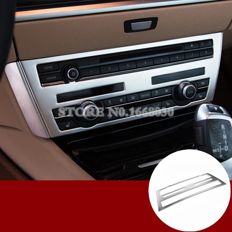 Us 30 5 15 Off Interior Center Konsole Cd Panel Abdeckung Trim Fur Bmw 5 Series Gt F07 2010 2017 In Innenformteile Aus Kraftfahrzeuge Und Motorrader