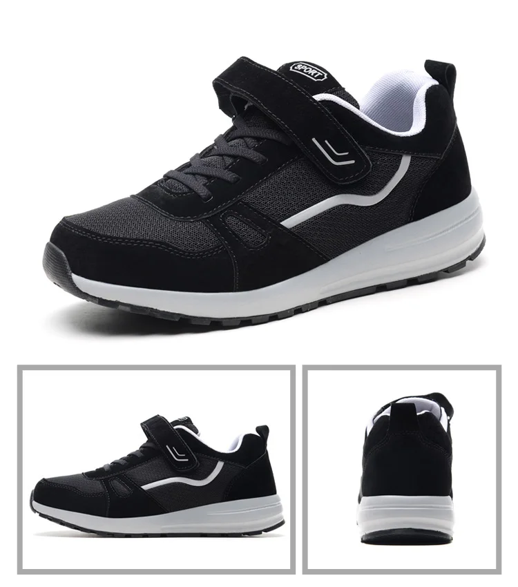 Breathable Unisex Casual Shoes 2018 Lace Up Valentine Sneakers Women Trainers Outdoor Sport Mesh Shoes For Mother Fitness XZ62 (39)
