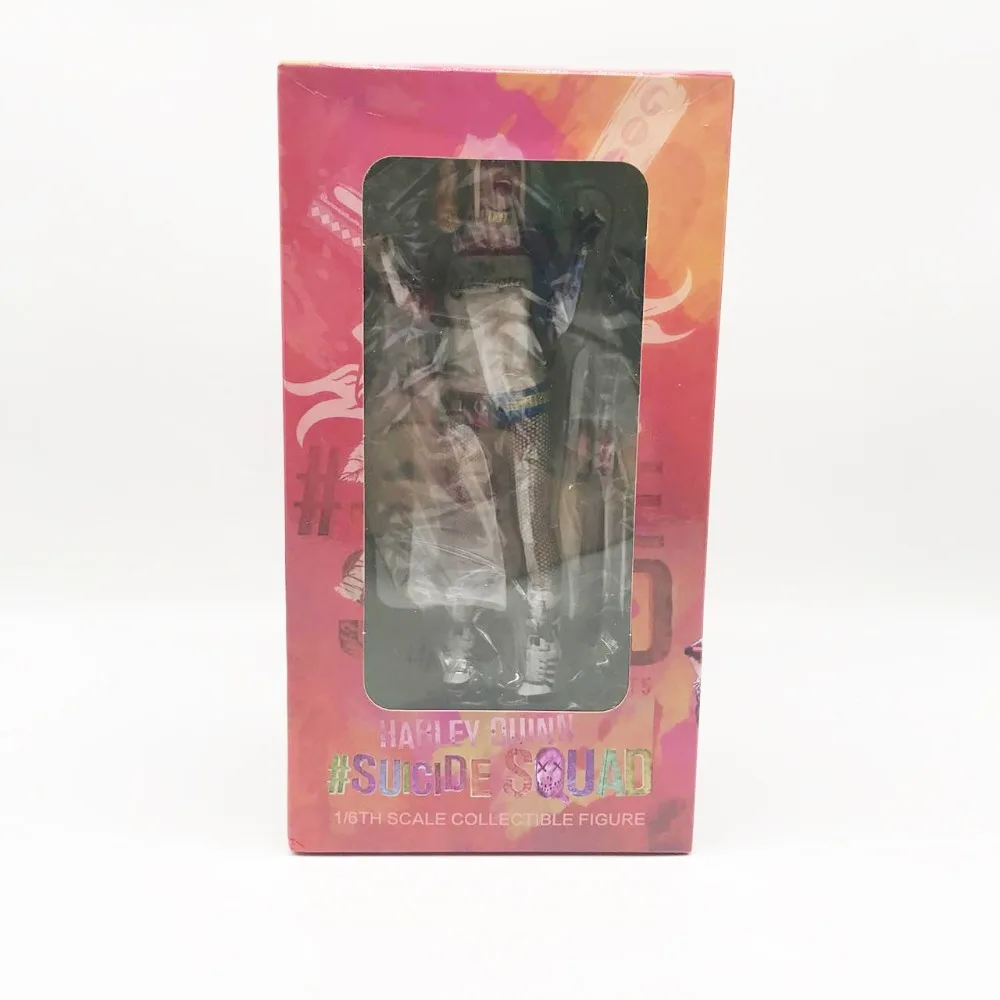 Movie Suicide Squad Harley Quinn Figure Batman Begins Arkham PVC Action Figures Collectable Model Toy Christmas Gift for Kids (1)