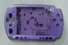 Полный корпус оболочки чехол для psp 3000 psp 3000 игровой консоли оболочки Ремонт частей - Цвет: Фиолетовый