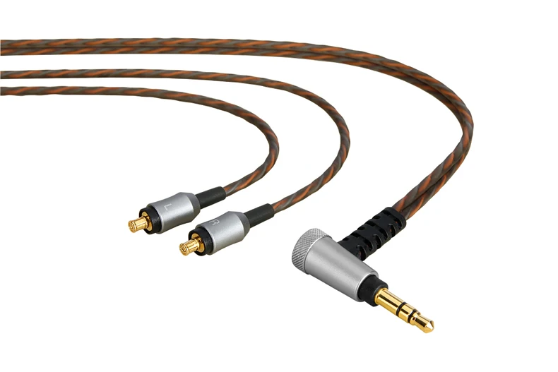 Earmax 213A 3,5 мм кабель для наушников Разъем OCC посеребренный провод HIFI аудио кабель Обновлен для ATH-CKR100is/CKR90/CKS1100is