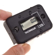 Waterproof Hour Meter Mini Inductieve Digital LCD Counter for Dirt Quad Bike ATV Motorcycle Snowmobile Jet Ski Boat Pit Bike
