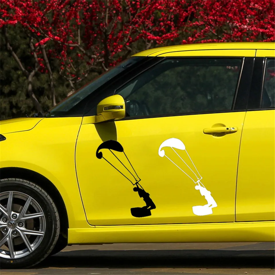 10.5cm13.8cm Kitesurfing Fashion Car-Styling Motorcycle Stickers  (3)