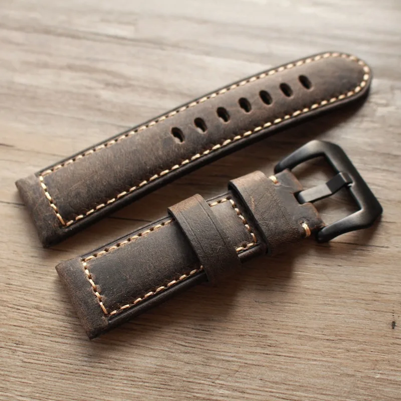 high end leather watch straps