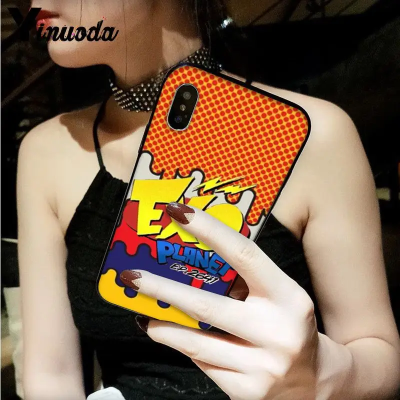 Yinuoda EXO band k-pop kpop Новинка чехол для телефона Fundas чехол для Apple iPhone 8 7 6 6S Plus X XS MAX 5 5S SE XR Чехол для мобильного телефона - Цвет: A7