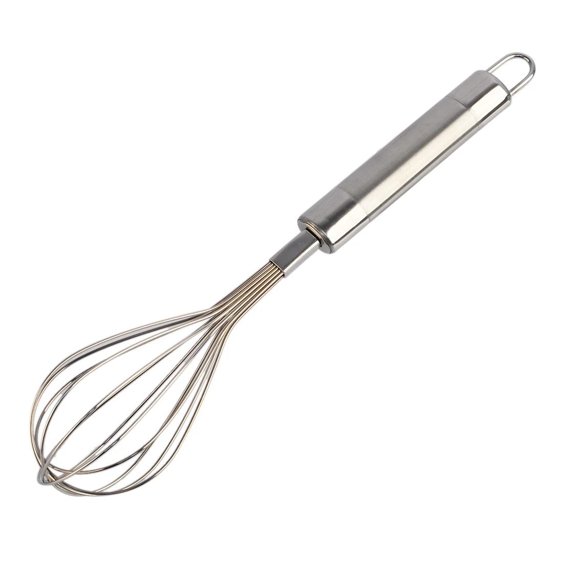 Stainless Steel Handle Egg Whisk Beater Stirrer Hand Mixer Kitchen