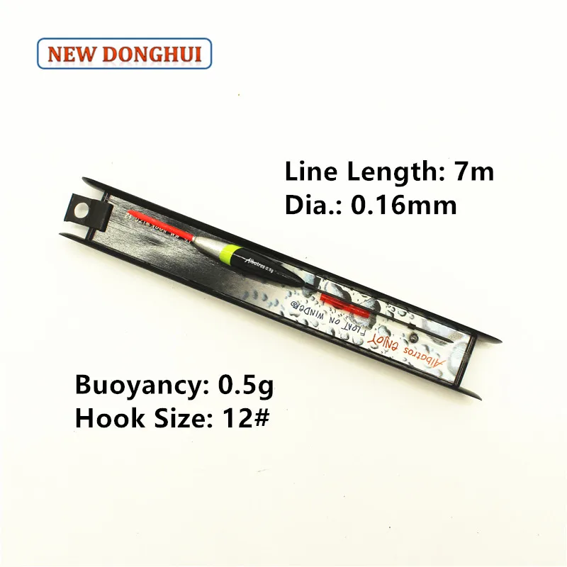 Новинка поплавок для рыбалки DONGHUI на сматывающей машине готовая установка 5