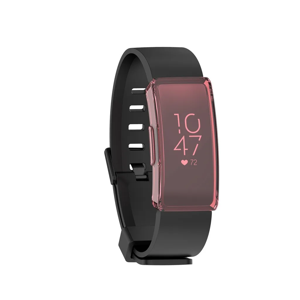 Модный мягкий ультратонкий защитный чехол из ТПУ Для Fitbit Inspire/InspireHR/Ace2, новинка, фиолетовые аксессуары для часов