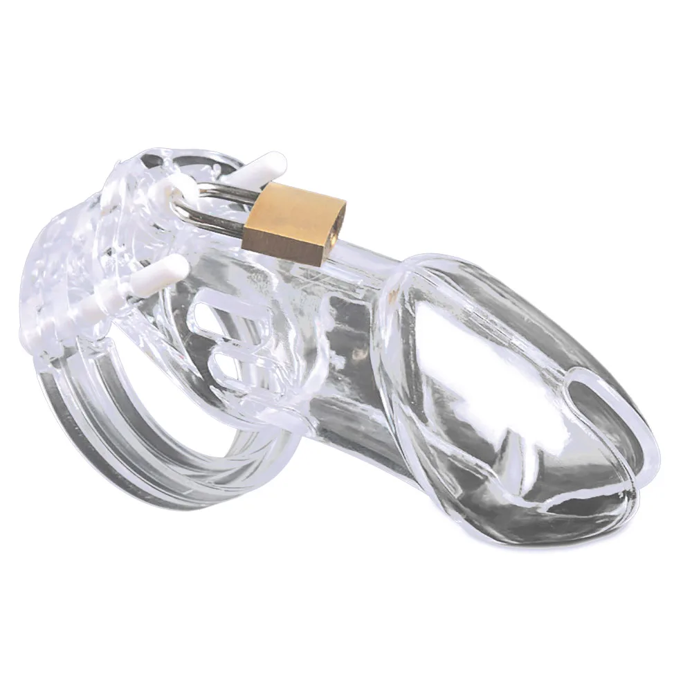 

Hot 9cm Male Chastity Device Adult Products Bondage Gear Cock Cage with Lock New