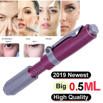 

Syringe Injection Noninvasive Atomizer Nebulizer Injection Pen Hylauronic Acid Injector Hyaluron Pen For Wrinkle Removal
