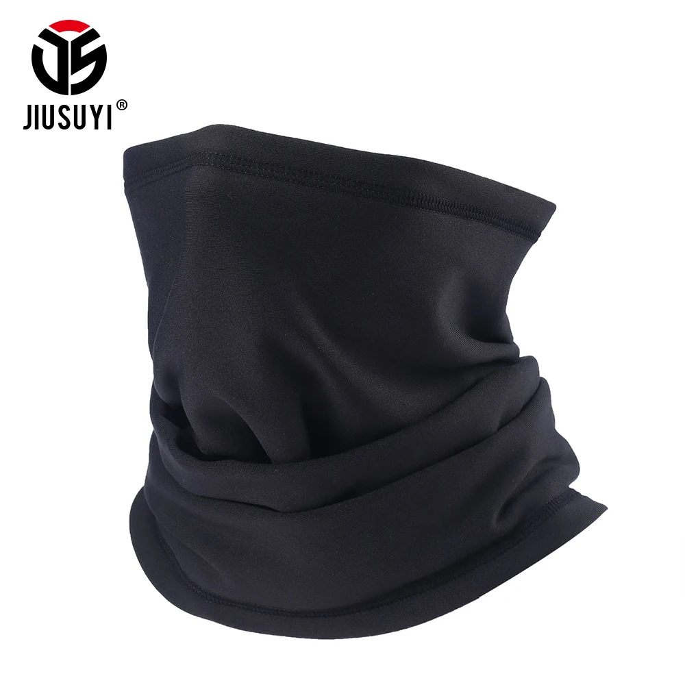 

Winter Polar Fleece Thermal Neck Gaiter Bandana Half Face Mask Neck Ears Cover Headwear Bicycle Headband Ring Scarves Men Women