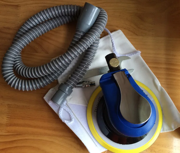 6 inch Polisher Set Round Sander Vacuum Cleaner Pneumatic Polishing Machine Sanding machine waxing machine