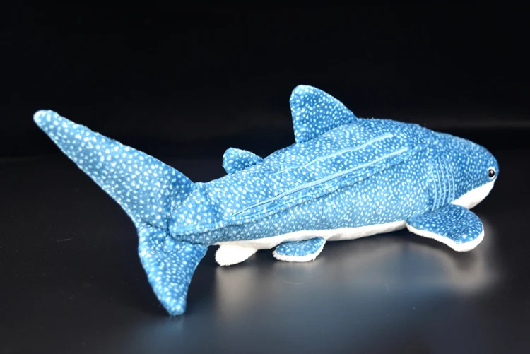 1pc 35cm simulation shark New Arrival Stuffed Ocean Animal Realistic Fish Lifelike Plush Toy Soft Toy Whale shark