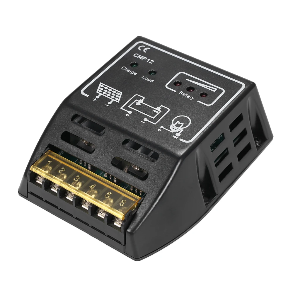 

Solar Panel Controllers 10A/20A 12V/24V Solar Charge Controller Charging Regulator for Solar Panel Battery Overload Protection
