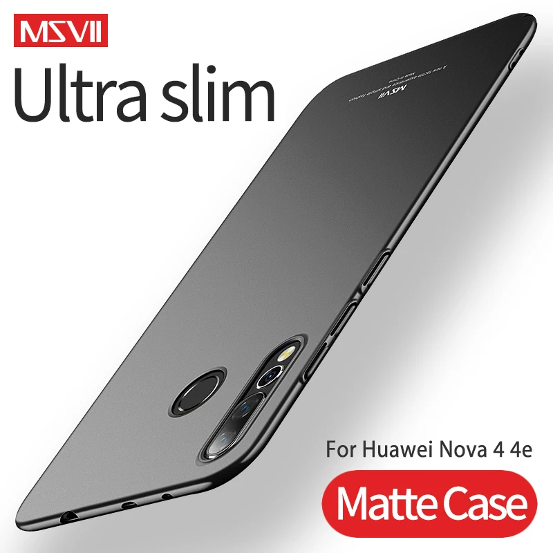 Case For Nova 4 4e Hard PC Full Protection Cover Ultra Slim Matte Case Cover For Huawei Nova4 Nova 4 4e 3 3e 3i Phone Cases