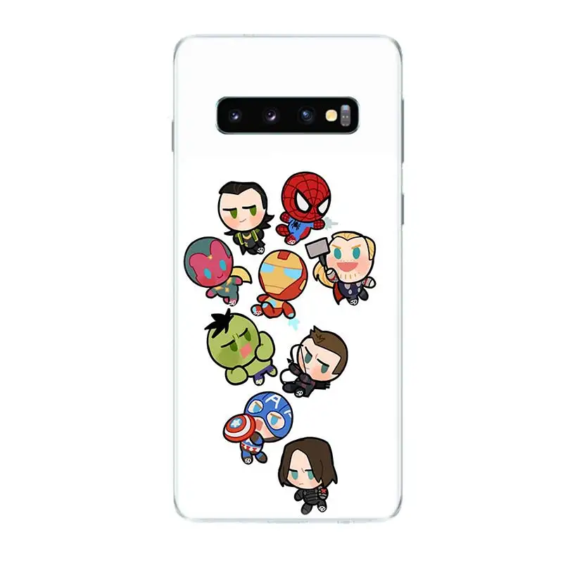 Silicome чехол для телефона samsung Galaxy S10 S6 S7 край S8 S9 плюс S10E Note 8 9 искусства по